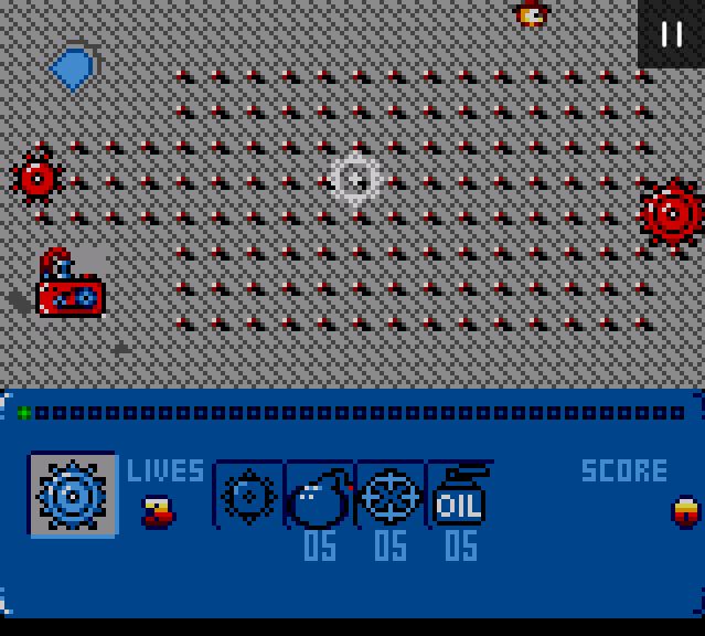 Gear Works - Game Gear game screenshot (1994) by Sony Imagesoft